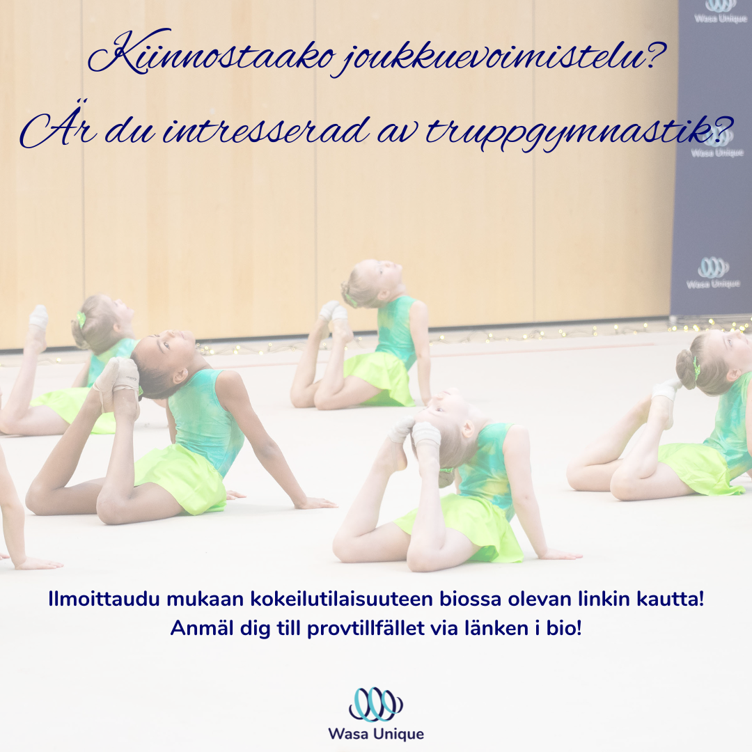 Är du intresserad av truppgymnastik?