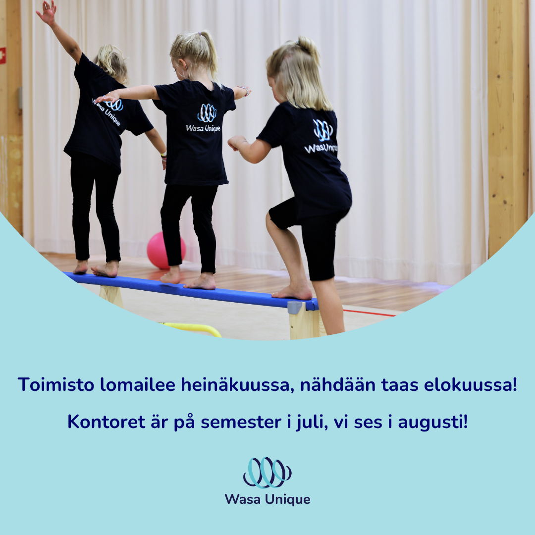 Toimisto lomailee heinäkuussa, nähdään taas elokuussa!